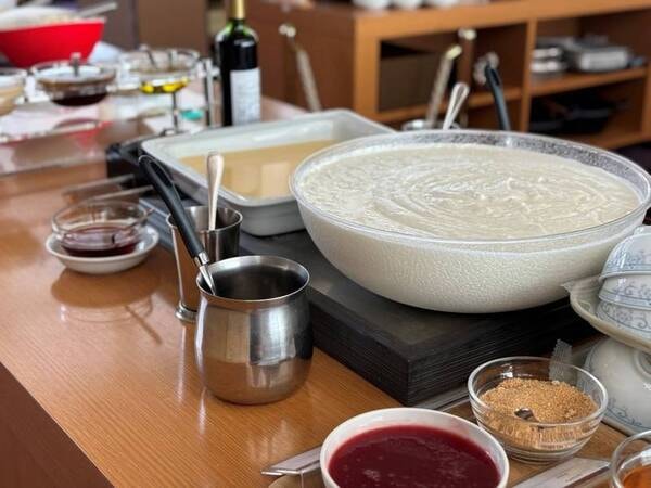 【朝食バイキング/例】北海道産牛乳プリン/北海道ヨーグルト