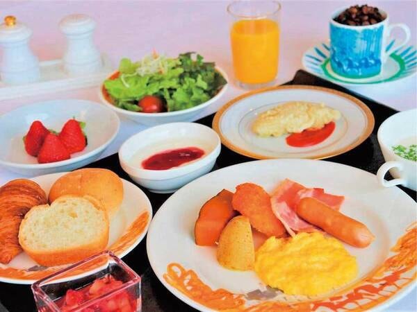 【朝食洋定食/例】朝食は洋食･和食から選択可