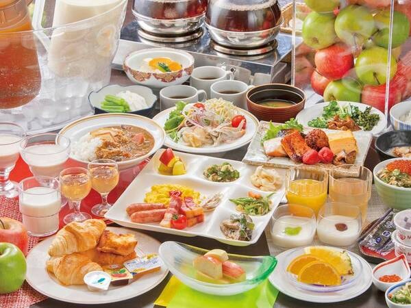 【ご朝食/例】種類豊富な津軽の郷土料理も盛りだくさんです！朝からお腹いっぱい召し上がれ