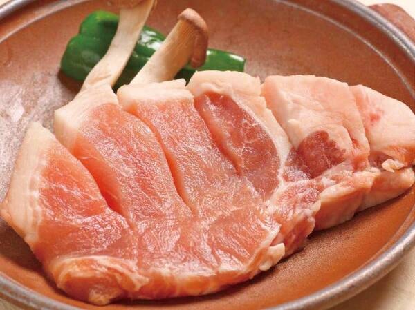 【3種のお肉食べ比べプラン/例】奥入瀬ガーリックポークを味わう