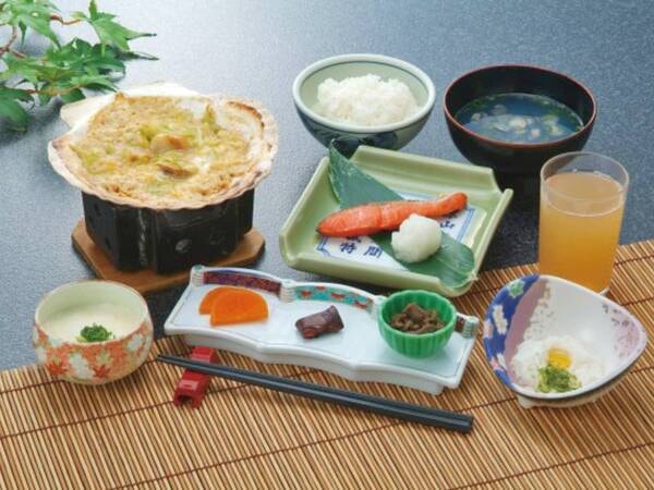 【ご朝食/一例】1日の始まりはご朝食から！バランスの取れた朝食で栄養補給