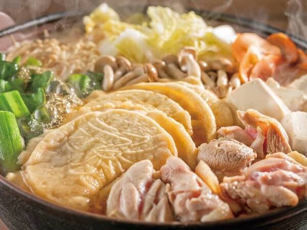 【夕食ビュッフェ/例】八戸せんべい汁