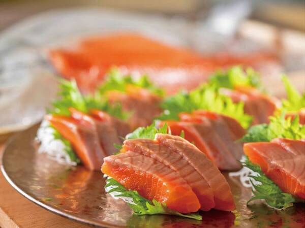 【夕食ビュッフェ/例】青森海峡サーモン】
