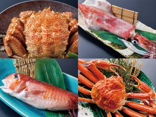 【ご夕食1品付プラン/例】料理長お任せ逸品　メイン食材イメージ