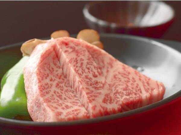 【選べるメインプラン/料理例】前沢牛陶板焼き