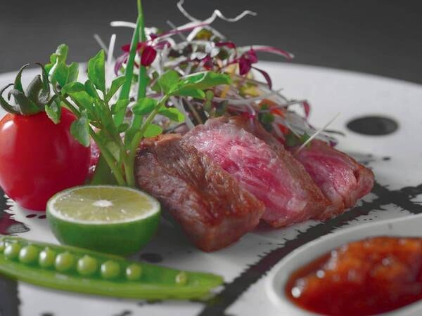 岩手の四季を味わう旬彩創作コース　イメージ　※内容は季節や仕入れにより異なります