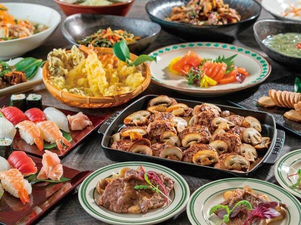 【秋田の味覚バイキング/例】