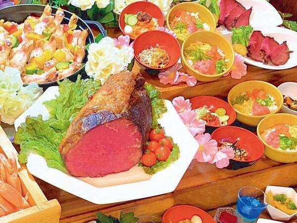 ▲【スタンダード】美味満載和洋ブッフェ