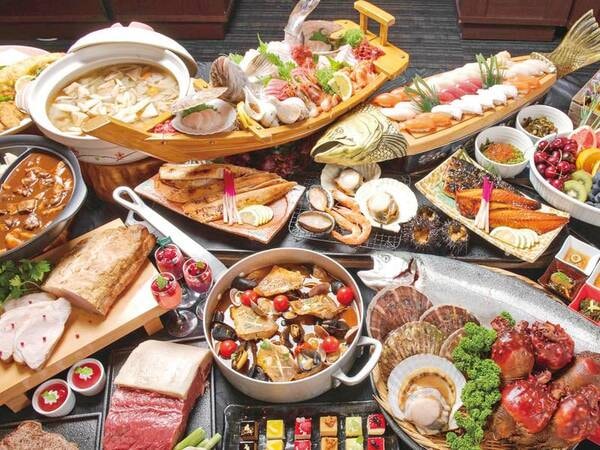 【三陸大自然の恵みビュッフェ/例】