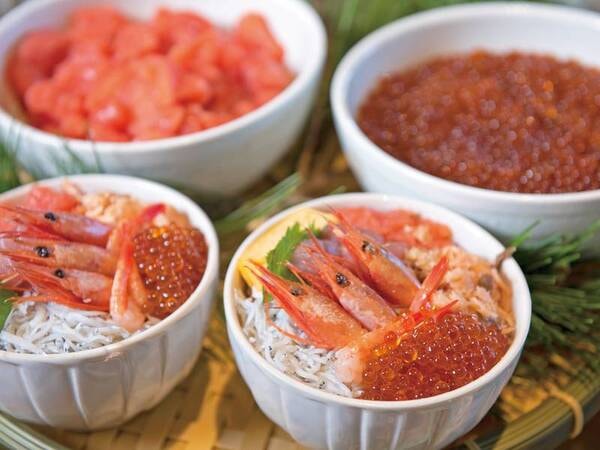 【朝食ビュッフェ/例】朝食が新しくリニューアル!海鮮丼や出来てふわふわのオムレツなど