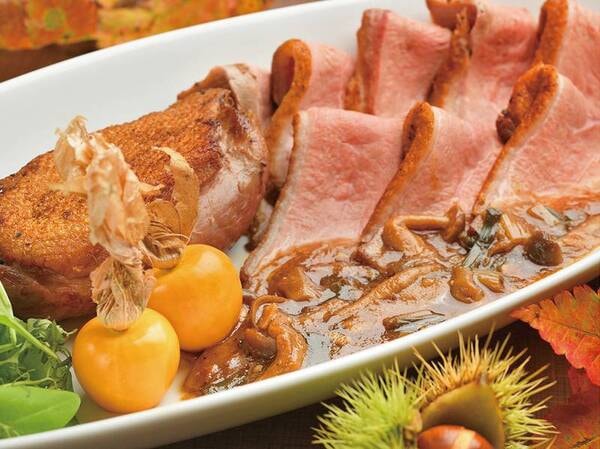【夕食/例】鴨肉
