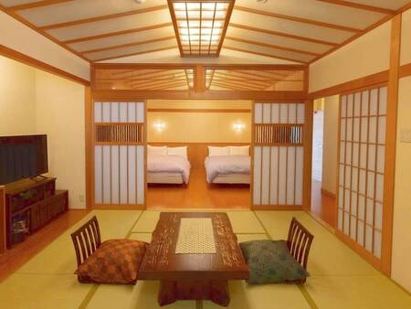 【客室一例】特別室…和室とベッドルームを備えた、広々贅沢な空間