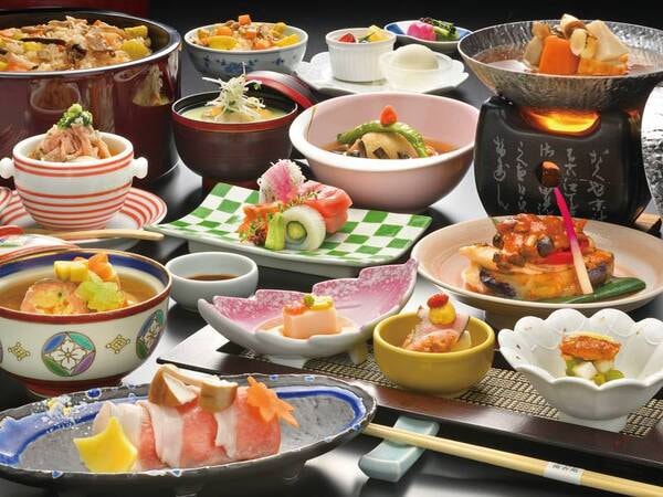 【料理長特撰会席/例】当館一番人気！旬の食材を生かした料理長自慢の標準会席