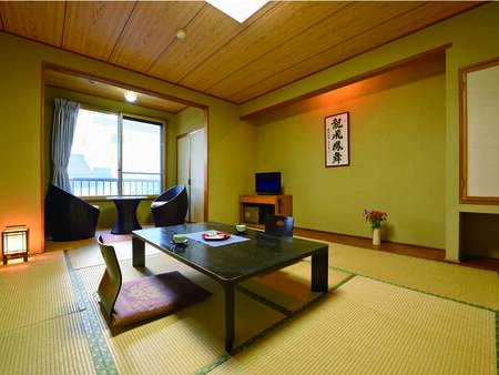 [客室/例]　バス無トイレ付の10畳和室（ともえ亭）　※道路側