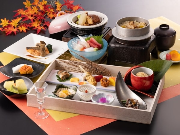 【夕食/例】特選会席・雅/9．10．11月の料理イメージ