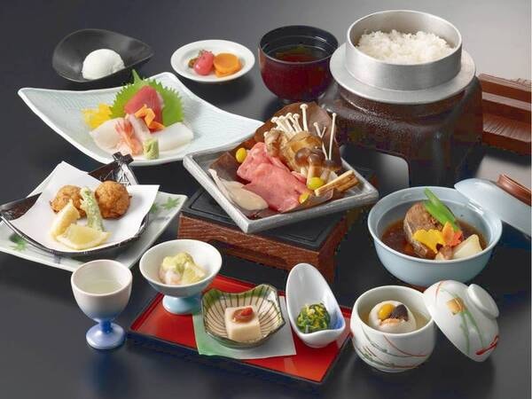 【夕食/例】逸品会席・葵/9.10.11月の料理イメージ