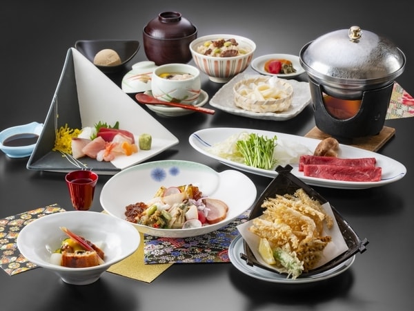 【夕食/例】逸品会席・葵/6．7．8月の料理イメージ