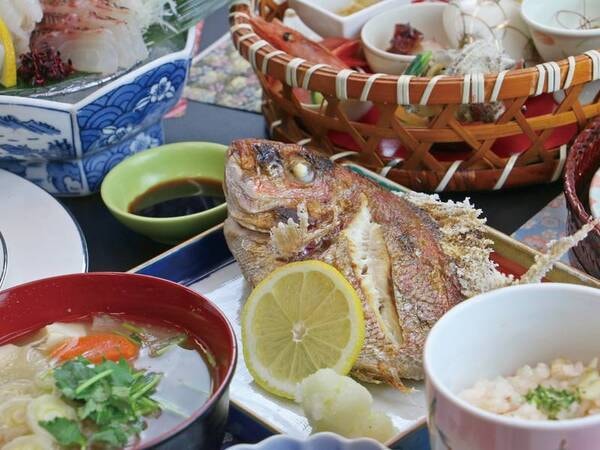 【基本会席/例】身のしまった新鮮な魚を味わう