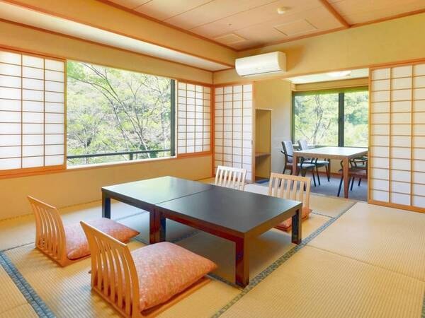 【禁煙】花かんむり/温泉露天風呂付客室 例