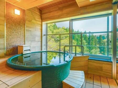 【禁煙】花かんむり/温泉露天風呂付客室 例