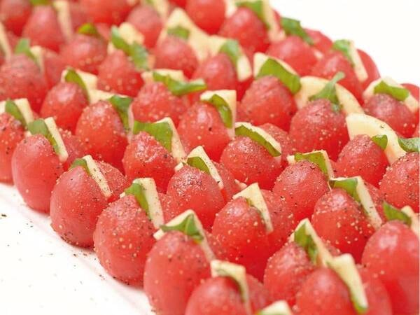 オールインクルーシブ★夕食バイキング/例 人気のミニトマトのカプレーゼ