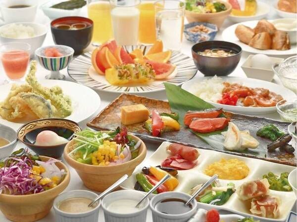 朝食バイキング