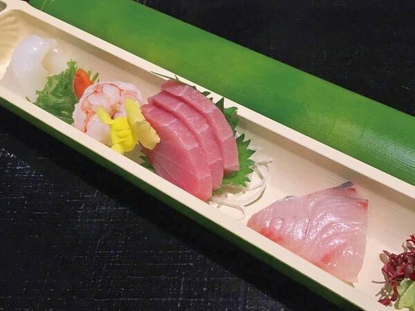 【出来立て!みちのくバイキング/例】お造りやお寿司を堪能
