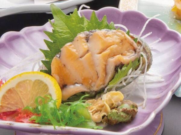 【あわびのお造り】お刺身でいただくあわび