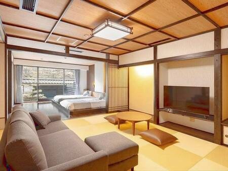ジュニアスイート展望風呂付和洋室ツイン