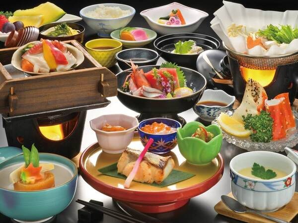 【直送！海鮮会席/例】塩釜港直送の新鮮魚介類をふんだんに使用したこだわりの料理