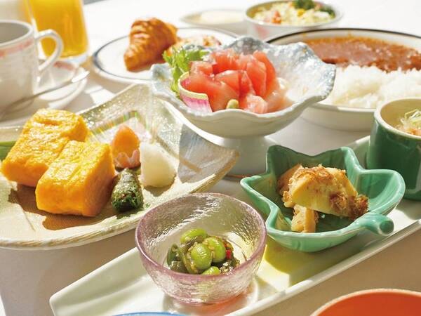 【朝食一例】好評の卵焼きはふっくら