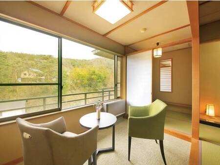 【和室/例】窓から鳴子を臨む
