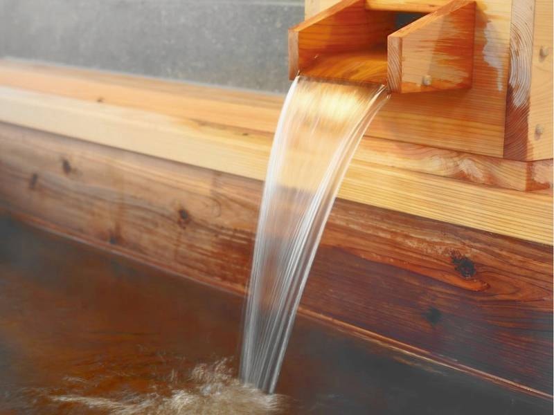 2025年オープン！源泉かけ流しの温泉施設！※写真は男性風呂イメージとなります