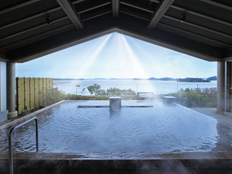 【八百八島】絶景の松島湾を望む眺望露天風呂