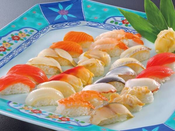 【バイキング/例】人気メニューの握り寿司も食べ放題♪