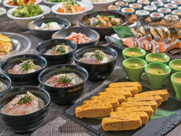 【秋田の味満載!朝食ビュッフェ/例】