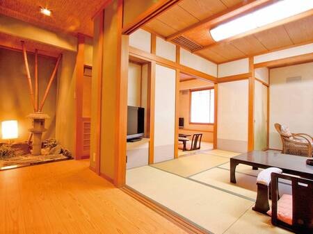 【客室/例】【禁煙】本館最上階7階広め和室6+10畳（B）