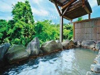 セイコーグランドホテル／【露天風呂】源泉かけ流しの湯を堪能