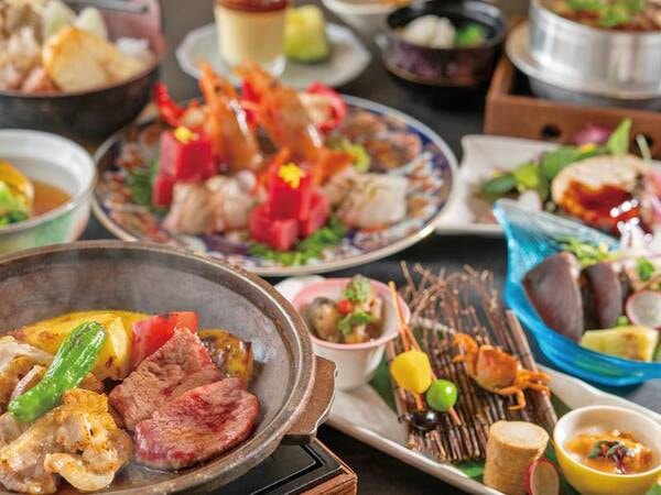 【土地の恵みプラン】旬の食材と北秋田の郷土料理「きりたんぽ鍋」で湯瀬を満喫