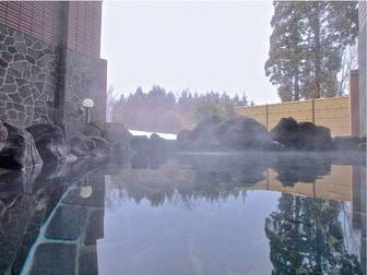 秋田県健康増進交流センターユフォーレ／【露天風呂】四季を感じる露天風呂でゆったり