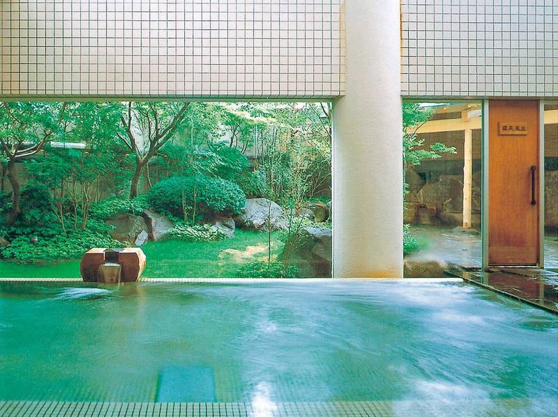 【ゆうゆうプラザ大浴場】源泉43℃の天然温泉もご宿泊特典で無料で利用可能