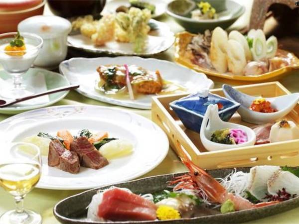 秋田錦牛付和会席/一例