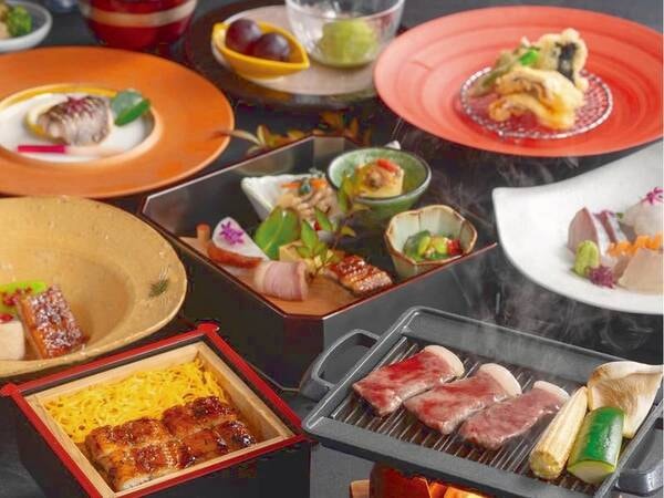 柳川の魅力がギュッと詰まった／うなぎミニセイロ蒸付♪【土地の恵み会席】/例