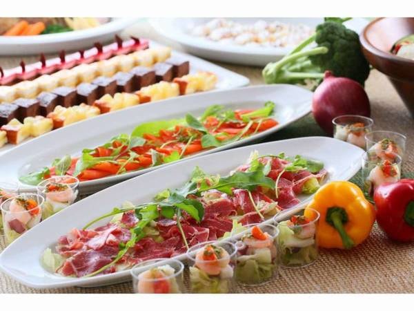 夕・朝食ブッフェ/一例