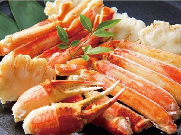 【夕食バイキング/ズワイ蟹例】新鮮なズワイ蟹が食べ放題！