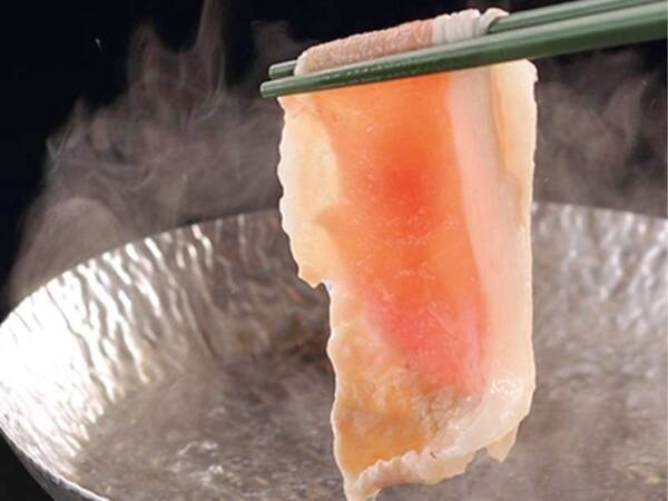 米沢豚料理会席/例
クセのない脂の上品な甘さと柔らかい肉質が特徴の米沢豚