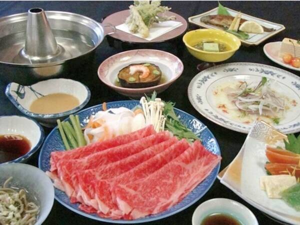 調理法が選べる｢米沢牛｣付会席/しゃぶしゃぶ一例｡ステーキ・しゃぶしゃぶ・すき焼きから予約時に選択可能！
