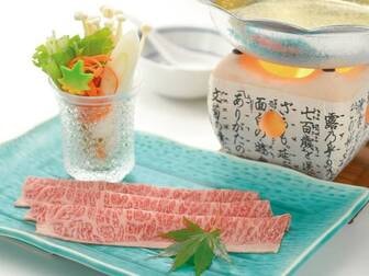 ゆめみの宿　観松館／【夏・雅の膳/山形牛の塩だししゃぶ例】