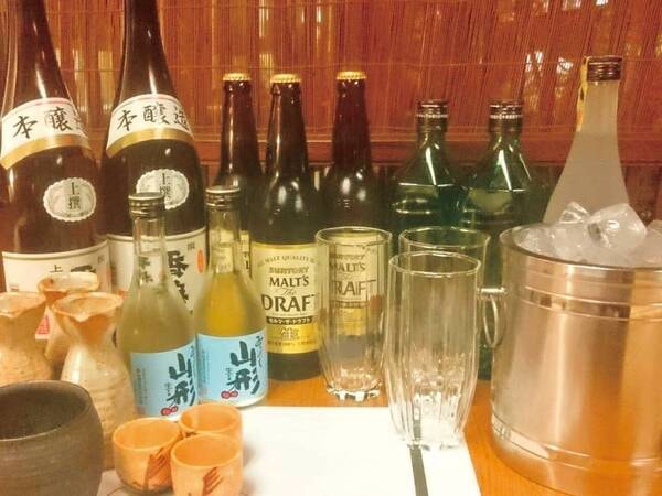 【夕食バイキング/例】アルコール含む飲み放題付き！