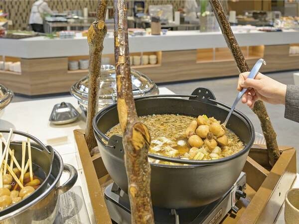 【夕食バイキング/例】山形名物「芋煮」もご用意